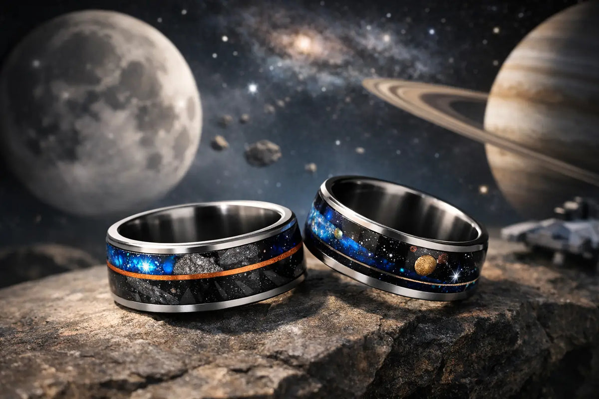 Space Inspired Rings That Tell a Bigger Story