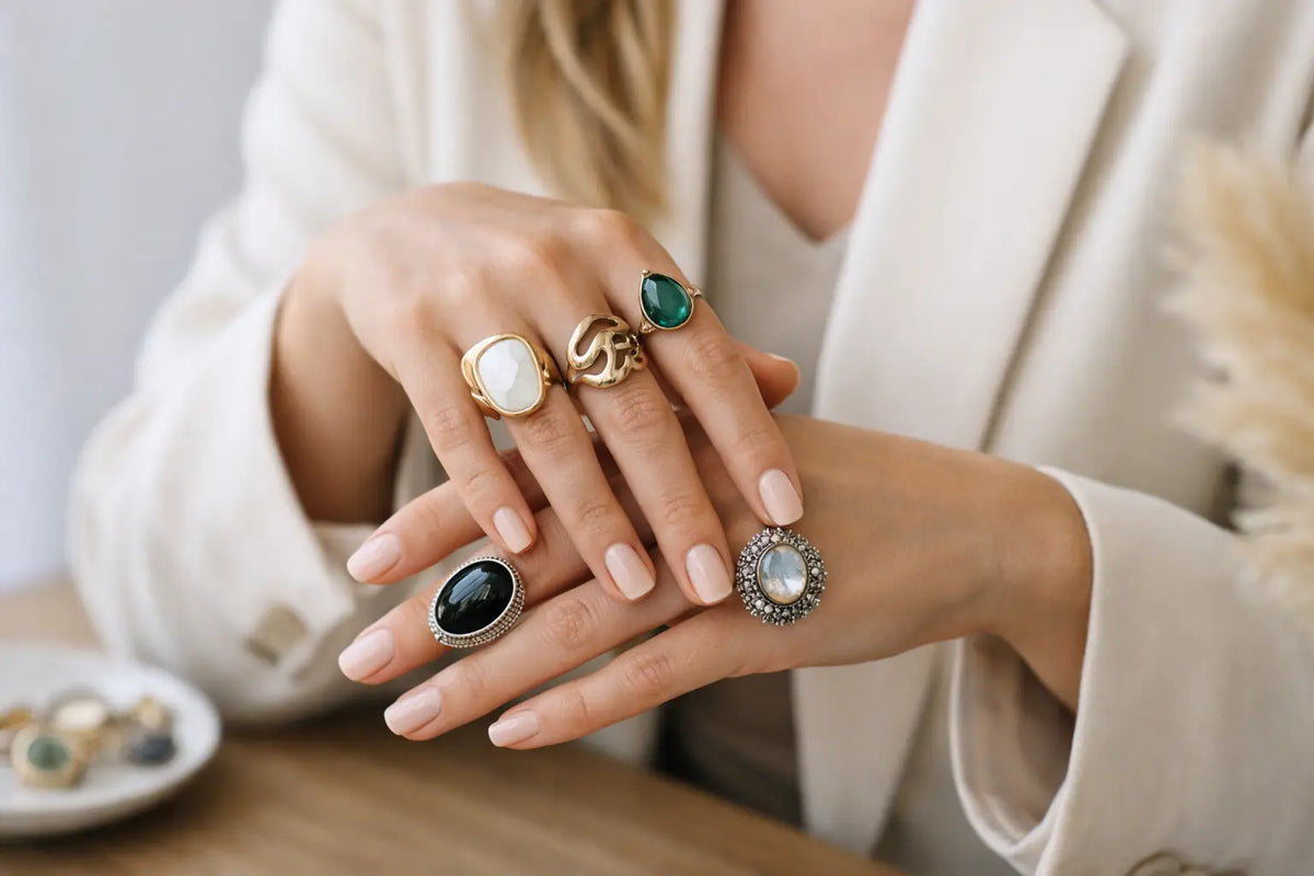 How to Choose Statement Rings That Feel Like You