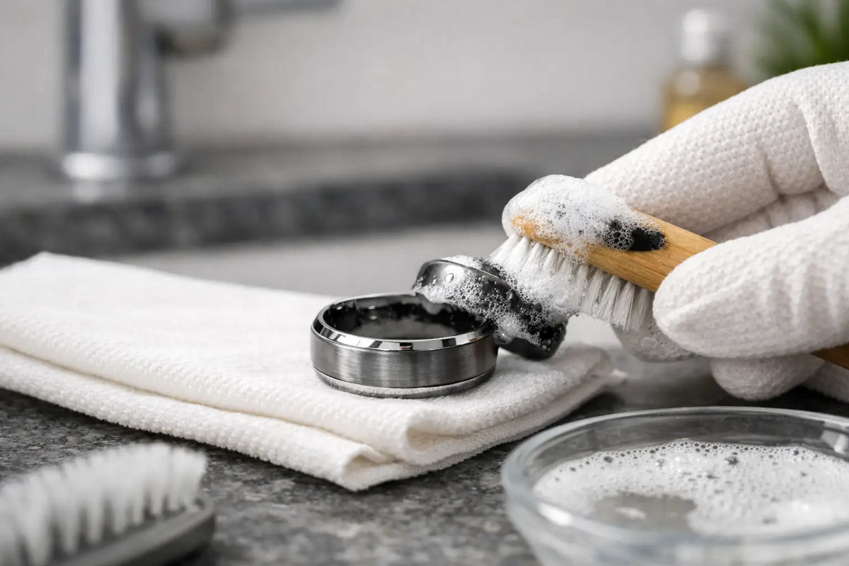 How to Clean Your Tungsten Wedding Band