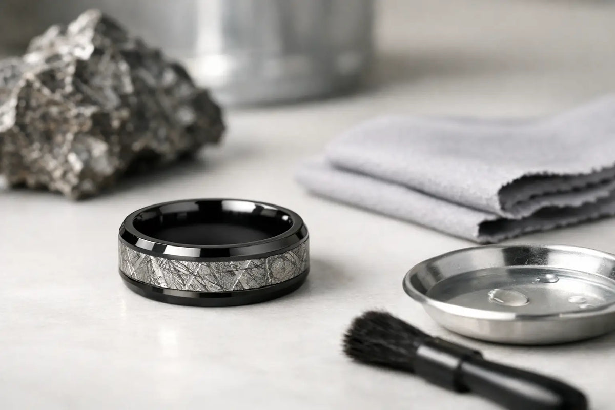 Guide to Meteorite Ring Care for Everyday Wear