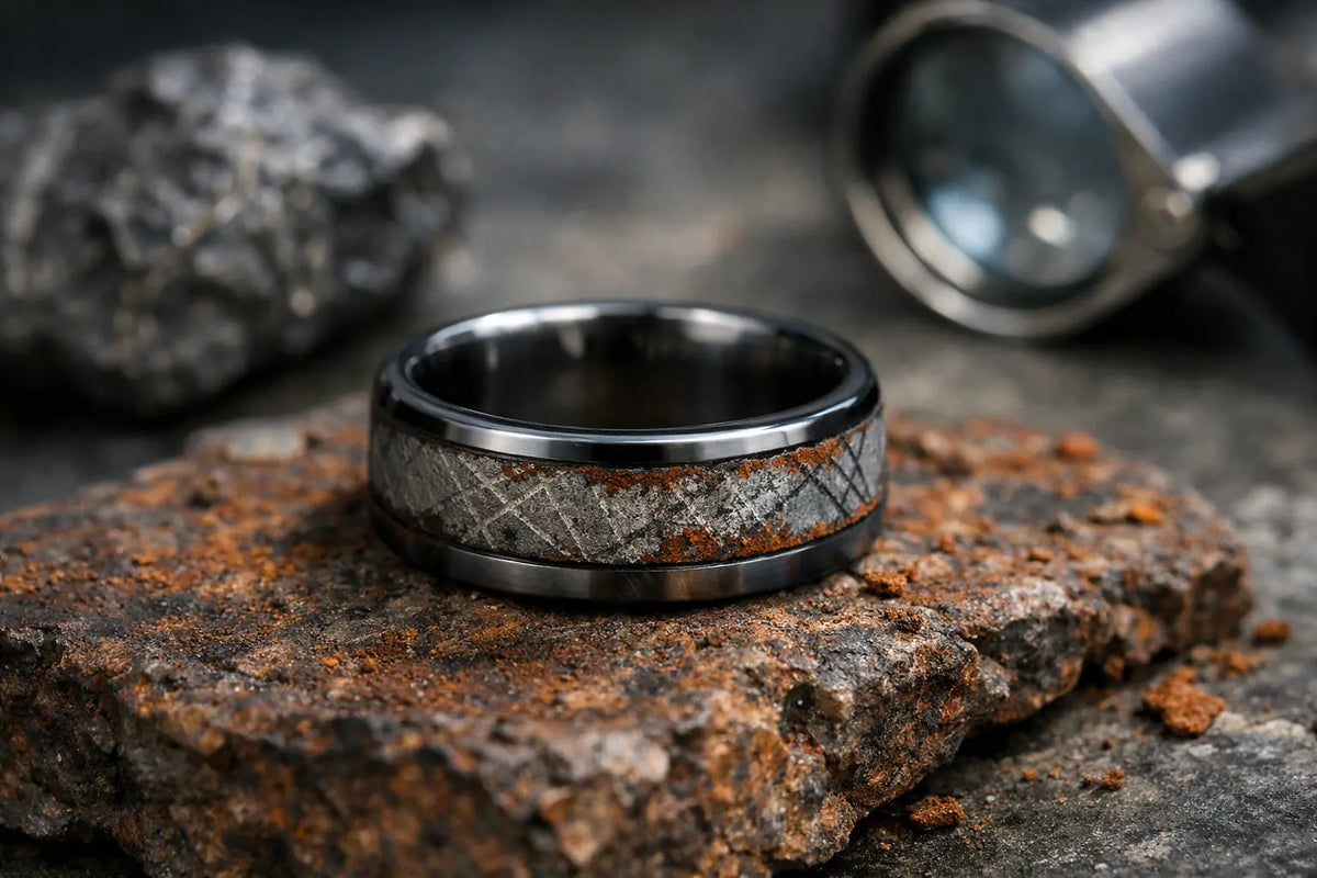 Can Meteorite Rings Rust Over Time?
