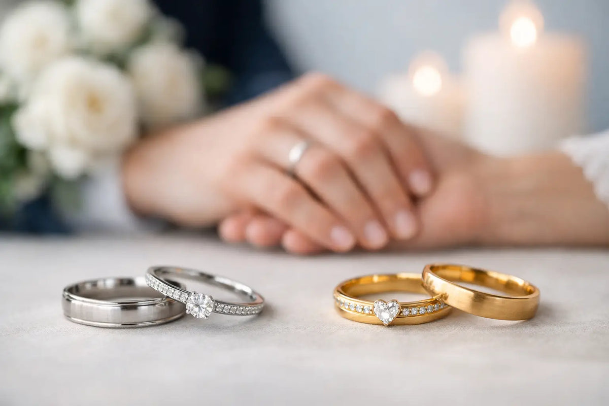 12 Best Matching Ring Set Ideas for Couples