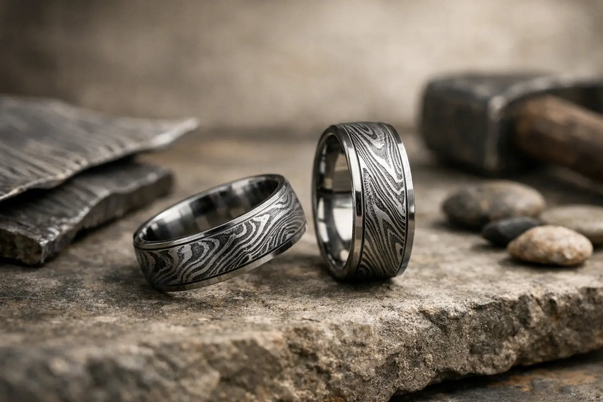 Damascus Steel Rings: What Makes Them Special?