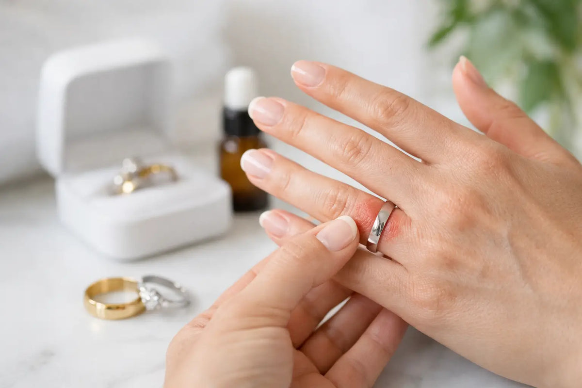Wedding Band Metal Allergy Guide for Skin