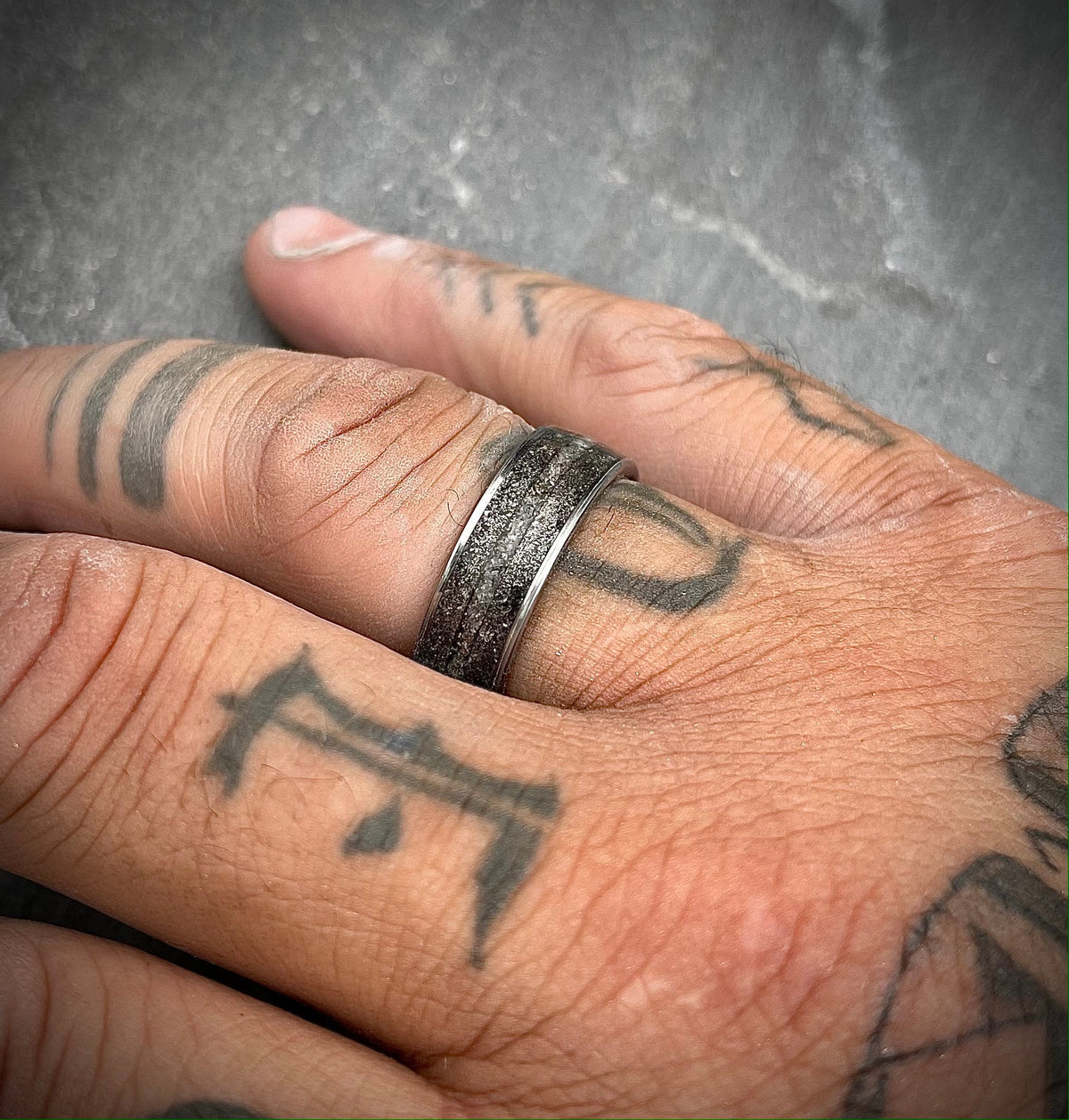 meteorite wedding band, mens wedding band, mens wedding rings, mens ring, meteorite ring, mens rings, Cape York, Lunar meteorite.