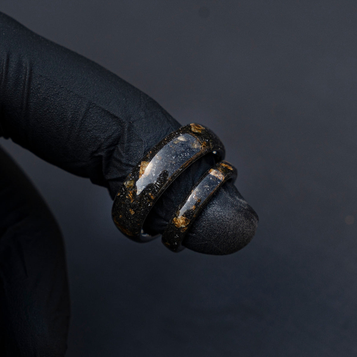 meteorite ring, Men's Meteorite Wedding Band, Lunar Jewelry for Him, Tungsten Anniversary Ring, Men's Durable Wedding Ring.