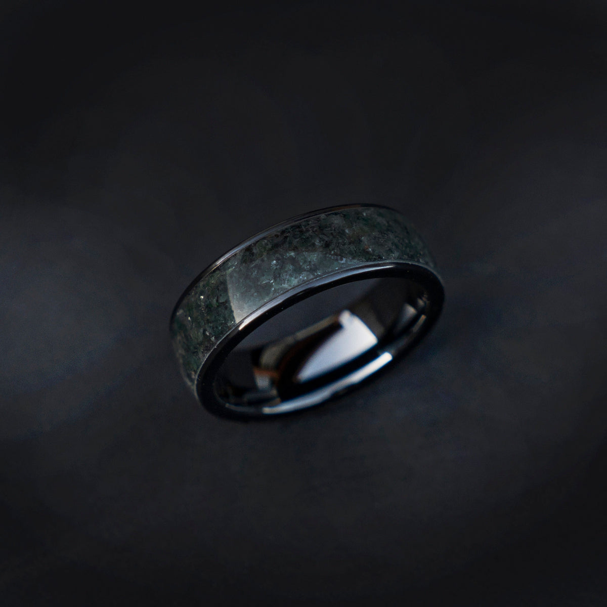 moss agate ring, moss agate engagement ring, moss agate jewelry, moss agate wedding ring set, green moss agate ring, rings moss agate - Decazi