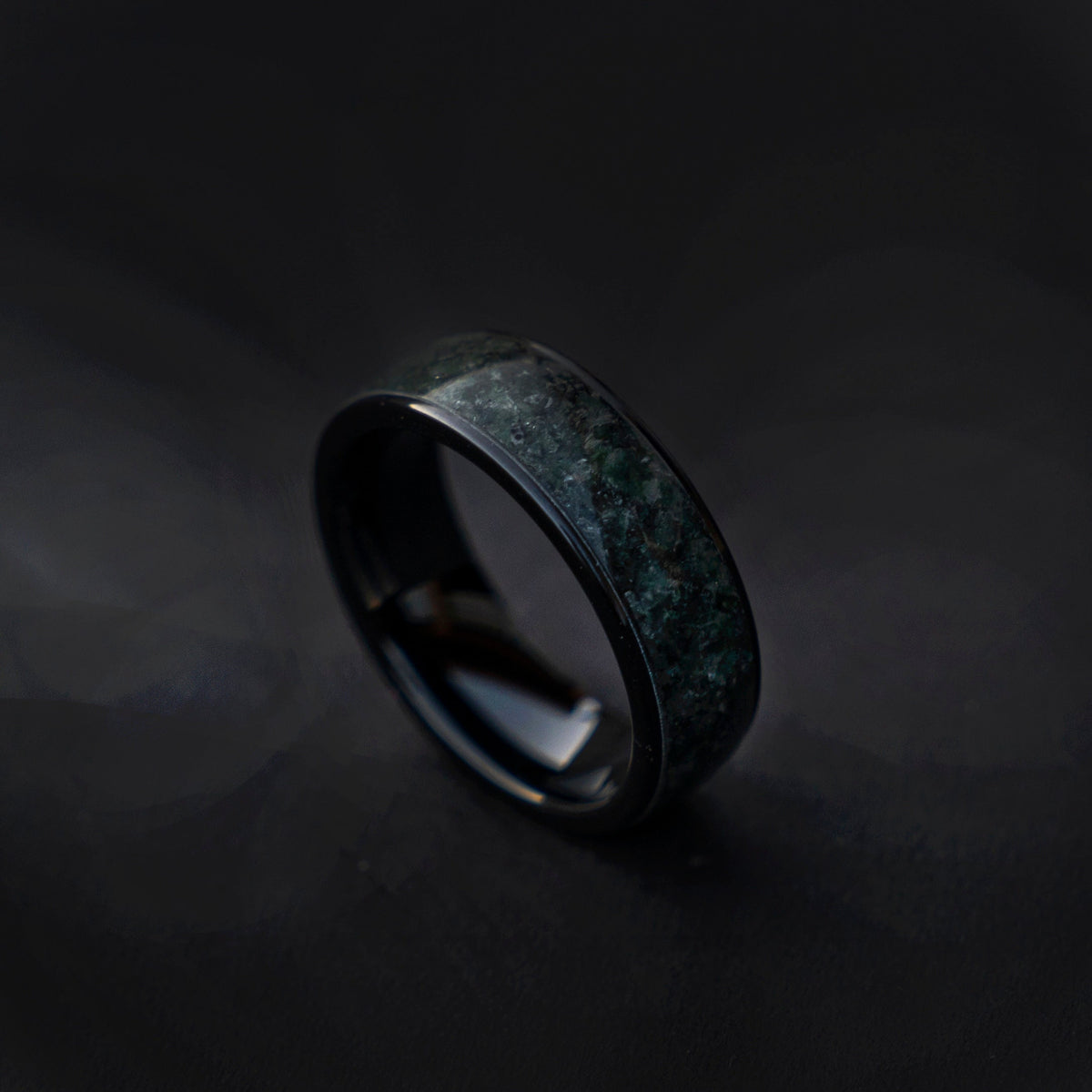 moss agate ring, moss agate engagement ring, moss agate jewelry, moss agate wedding ring set, green moss agate ring, rings moss agate - Decazi