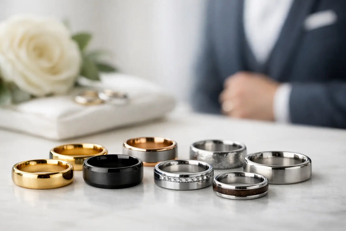 12 Best Wedding Bands for Men