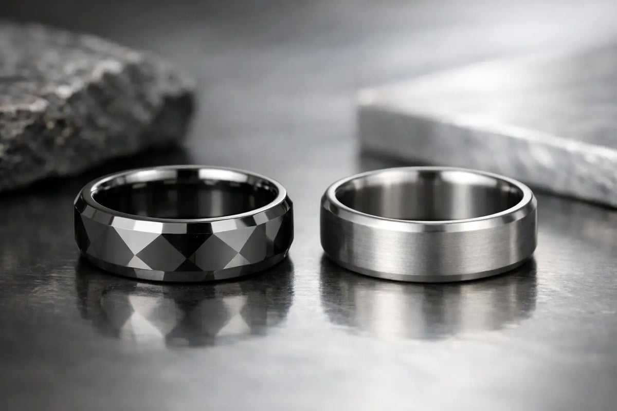Tungsten Rings Versus Titanium Rings Compared