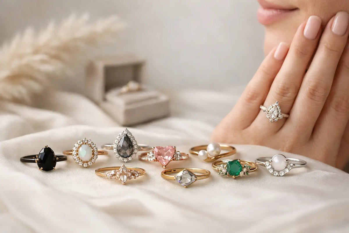 9 Alternative Engagement Ring Trends to Know