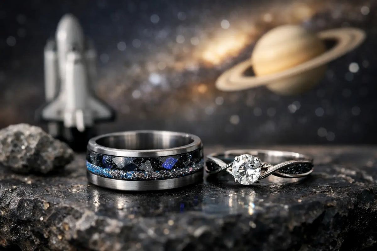 How to Choose Space Inspired Wedding Rings