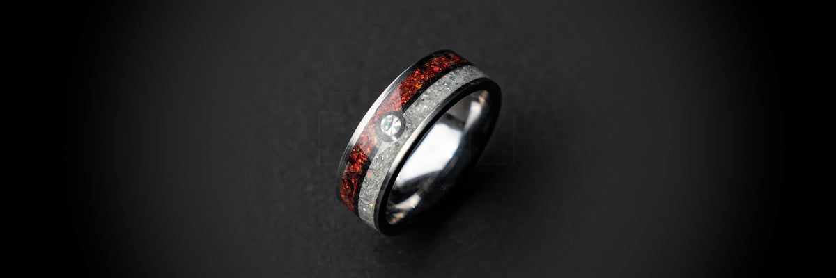 Anime inspired rings wedding bands and jewelry gifts 