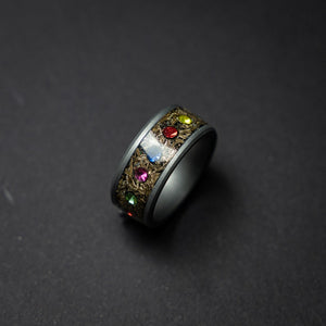 Anime inspired rings wedding bands and jewelry gifts 
