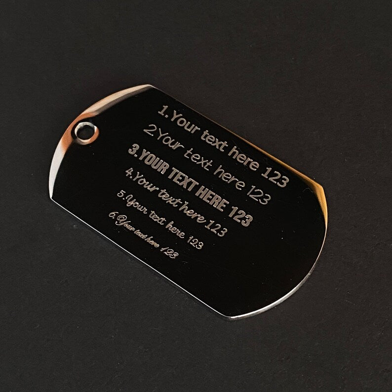 Custom Jewelry Engraving - Decazi