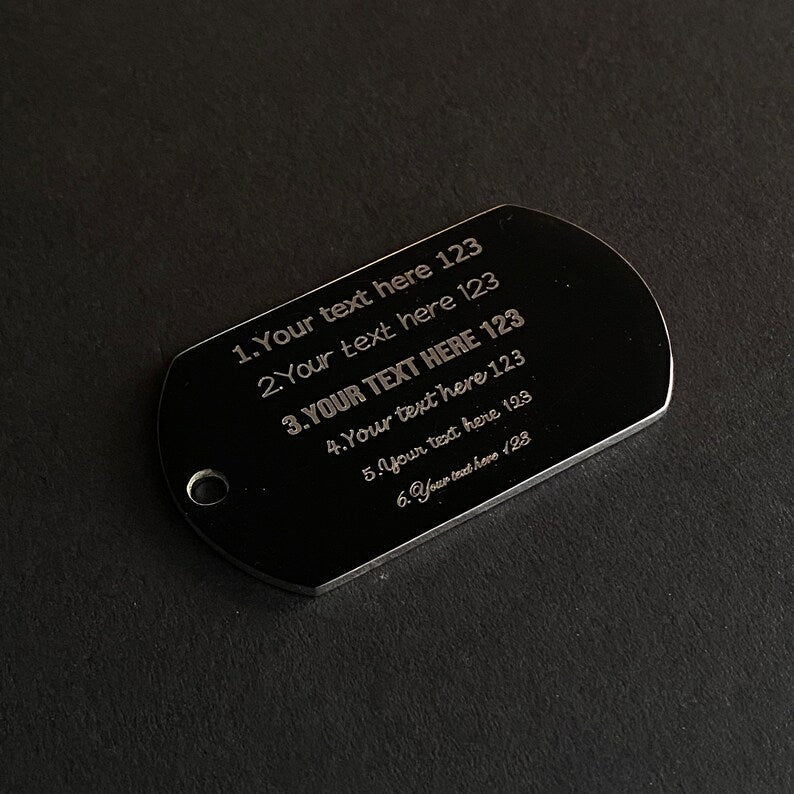 Custom Jewelry Engraving - Decazi
