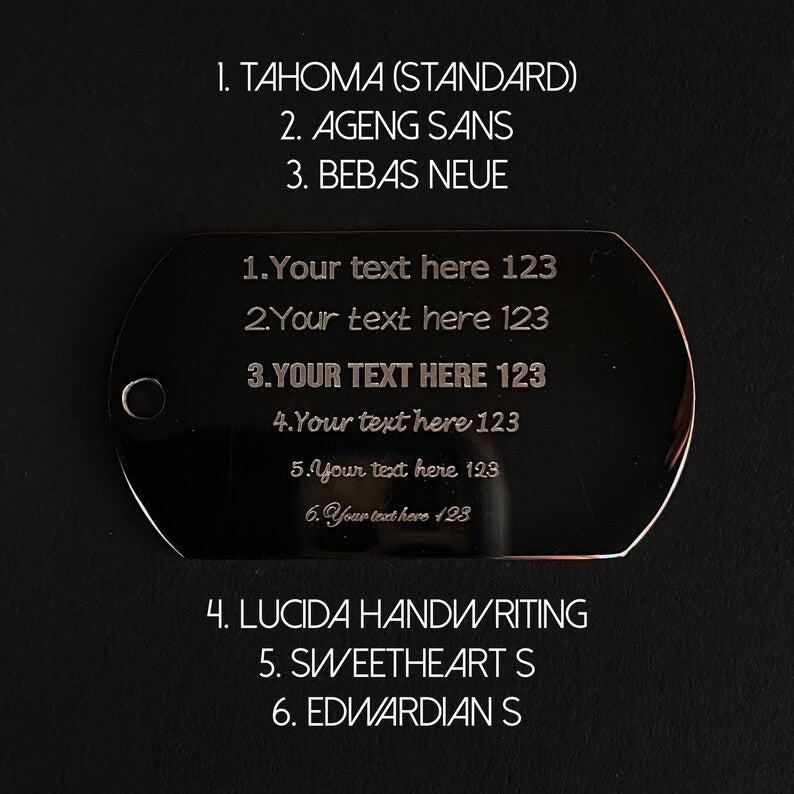 Custom Jewelry Engraving - Decazi
